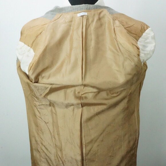 Brioni Gray Brown Blue Glenplaid 100% Wool Sport Coat Jacket Sz 40 - Picture 7 of 10